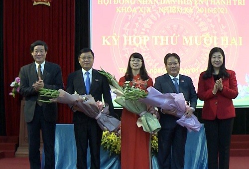 Phê chuẩn Chủ tịch HĐND huyện Thanh Trì, Phó Chủ tịch HĐND huyện Thanh Oai